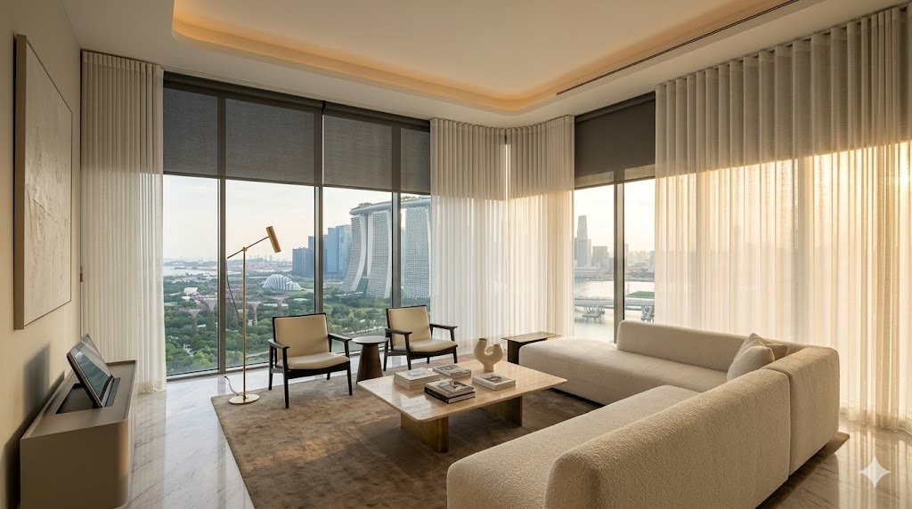 Luxury Designer Blinds Singapore