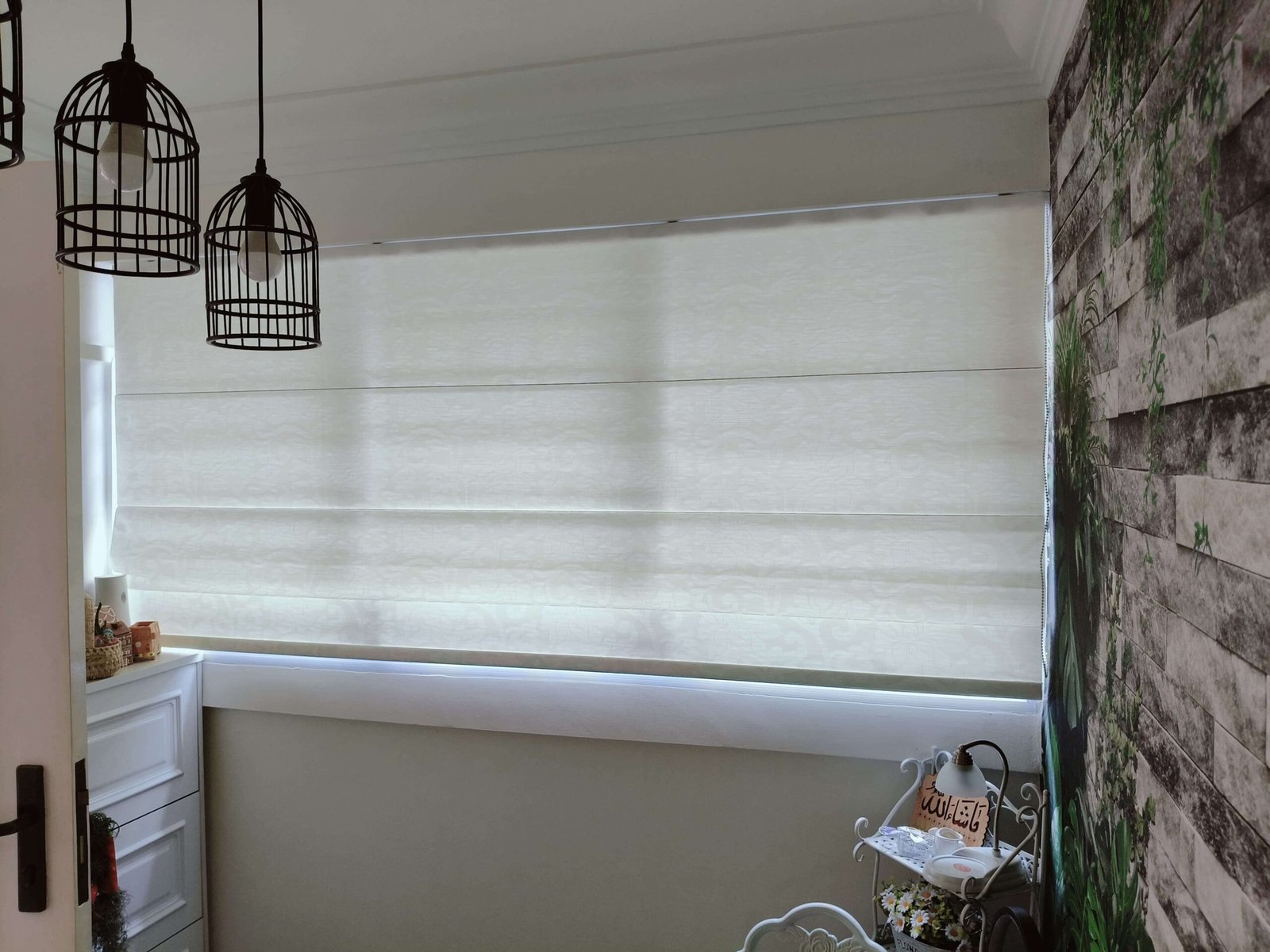 Blackout roller blinds for restful sleep in a Singapore bedroom