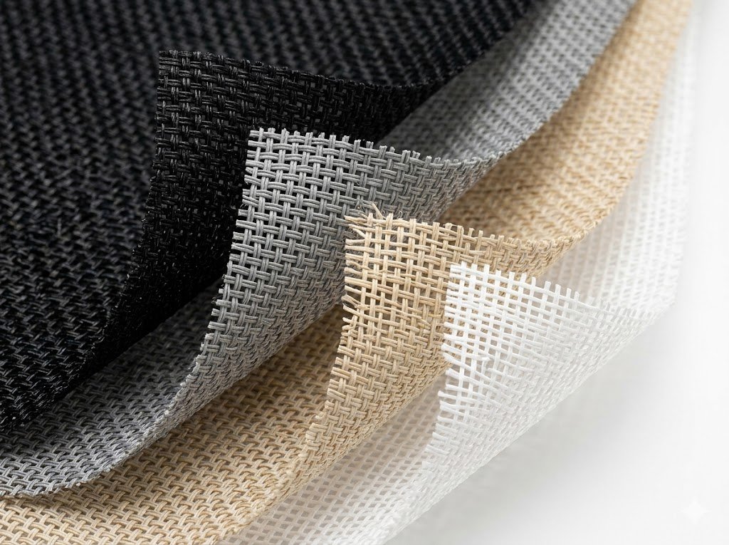 Sunscreen Fabric Layers