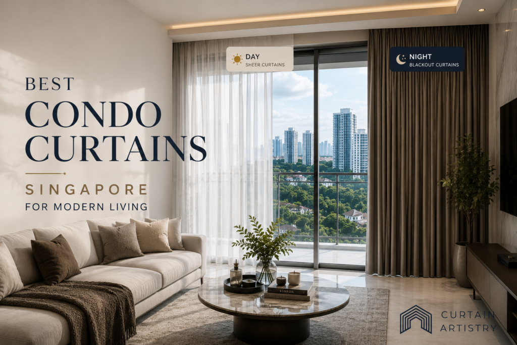 best condo curtain singaore
