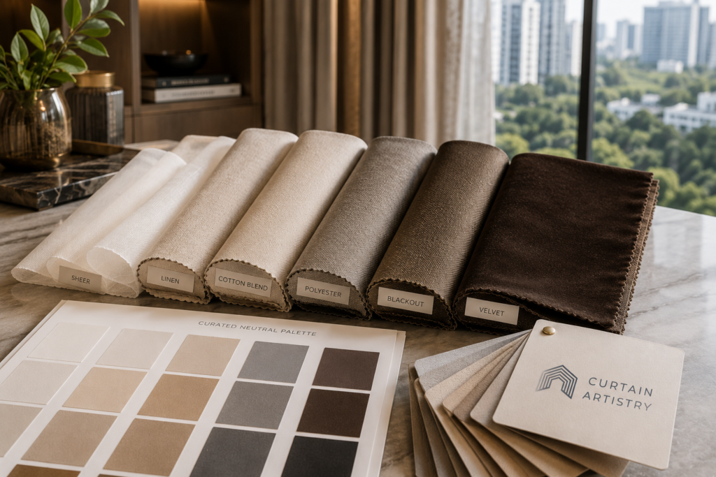 best condo curtains Singapore 