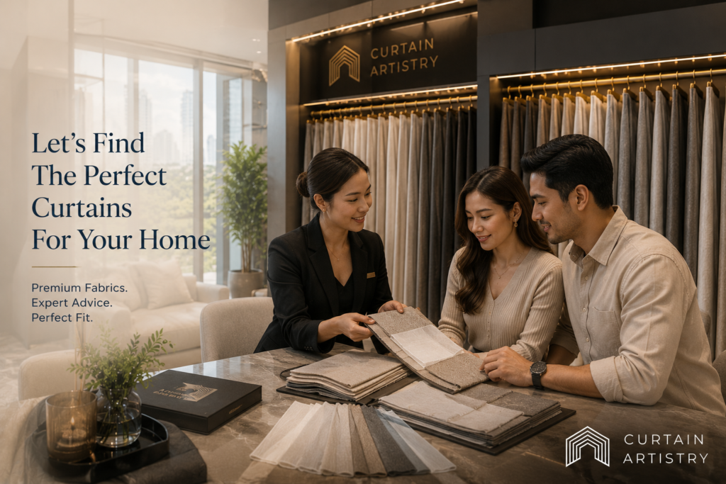 best condo curtains Singapore 