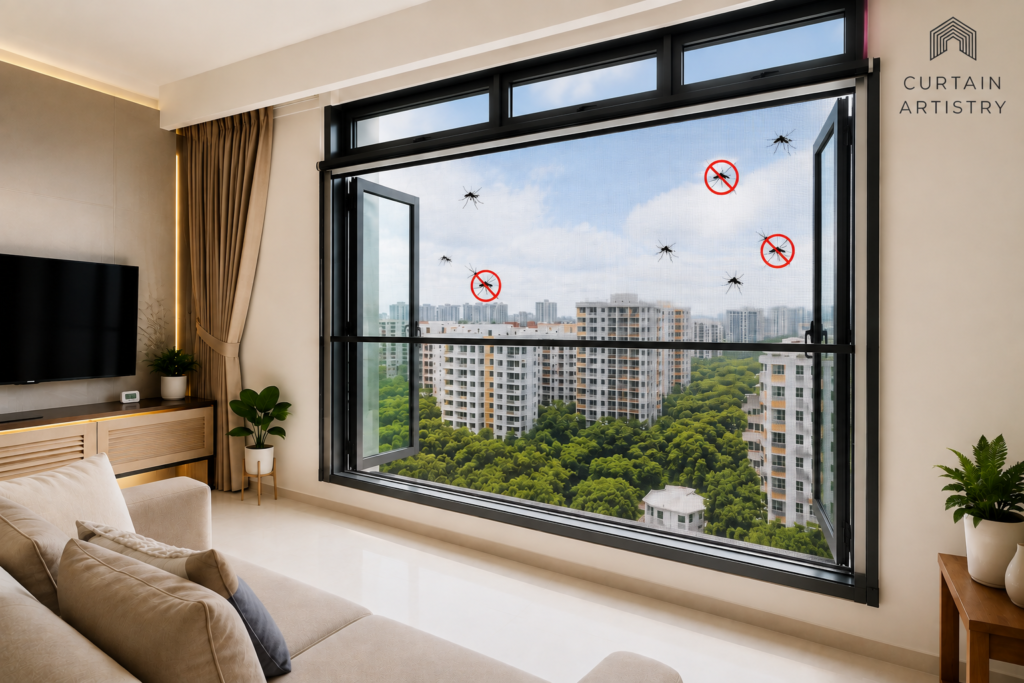 Retractable Mosquito Mesh Singapore