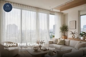Ripple fold curtains Singapore 2026: benefits, price and buying guide