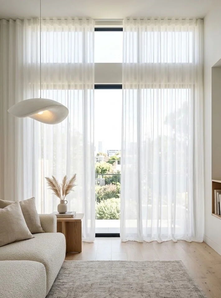 Premium Sheer Day Curtains Singapore