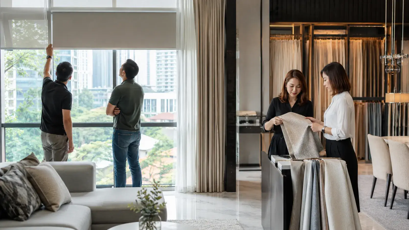 Premium Curtains and Blinds Singapore